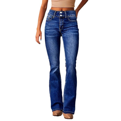 Women’s Luxury Bootcut Denim Jeans – Shape, Style & Confidence in Every Step